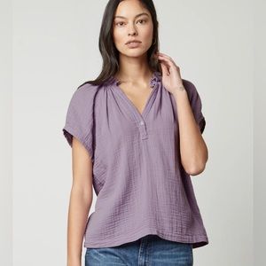 Velvet by Graham Spencer short sleeved blouse
